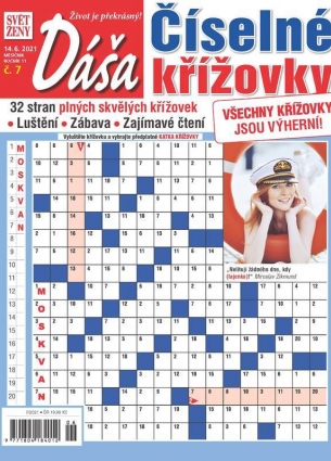 Dáša Číselné křížovky 7/2021
