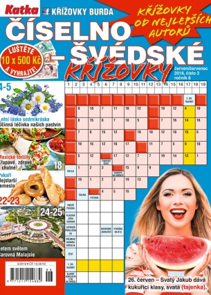 Katka Číselno-Švédské křížovky 3/2018