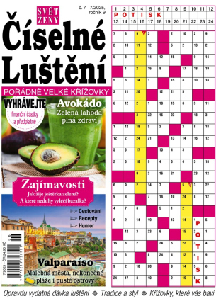 Svět ženy Číselné luštění 7/2025