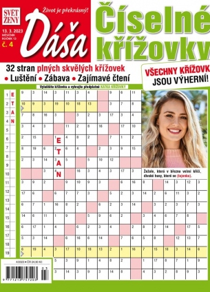 Dáša Číselné křížovky 4/2023
