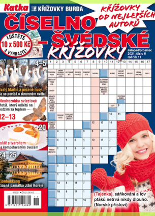 Katka Číselno-Švédské křížovky 6/2021