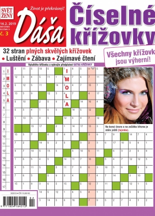 Dáša Číselné křížovky 3/2019