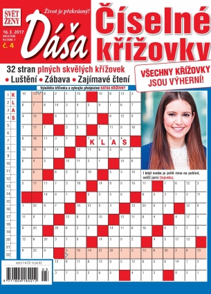 Dáša Číselné křížovky 4/2017