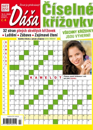 Dáša Číselné křížovky 4/2020