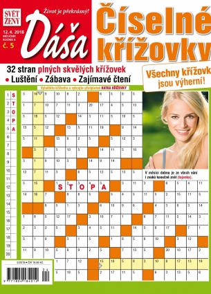 Dáša Číselné křížovky 5/2018