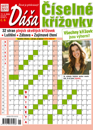 Dáša Číselné křížovky 6/2026