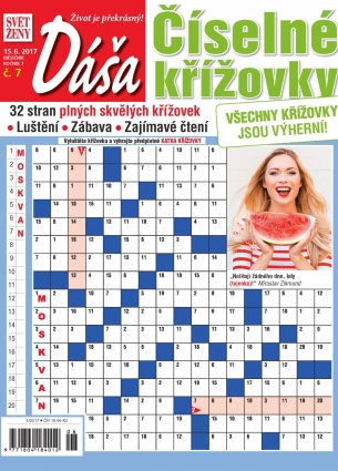 Dáša Číselné křížovky 7/2017