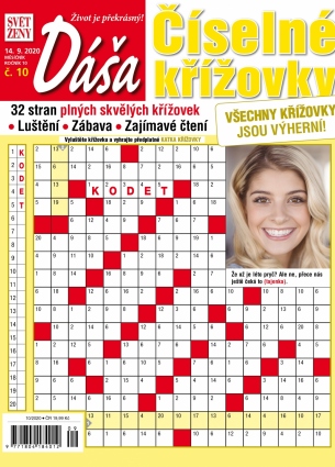 Dáša Číselné křížovky 10/2020