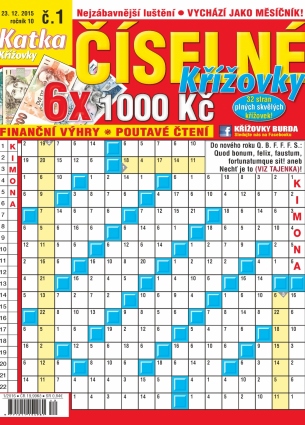 Katka Číselné křížovky 1/2016