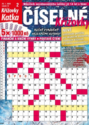 Katka Číselné křížovky 2/2020