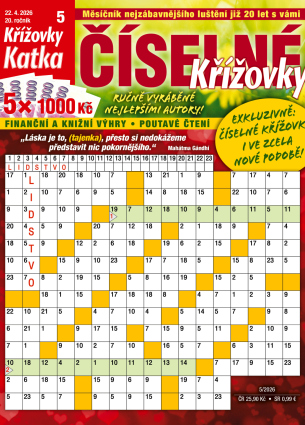 Katka Číselné křížovky 5/2026
