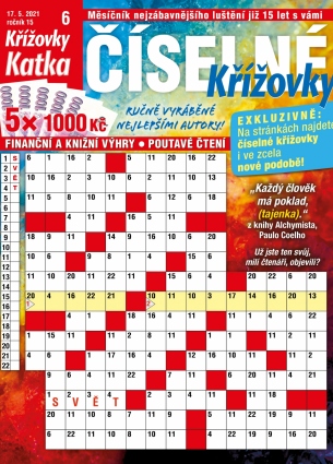 Katka Číselné křížovky 6/2021