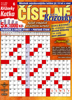 Katka Číselné křížovky 6/2025