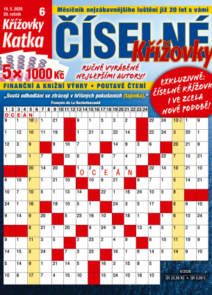 Katka Číselné křížovky 6/2026