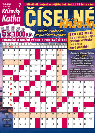 Katka Číselné křížovky 7/2025