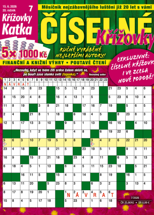 Katka Číselné křížovky 7/2026