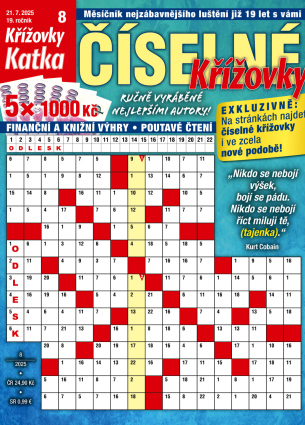 Katka Číselné křížovky 8/2025