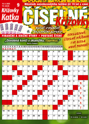 Katka Číselné křížovky 9/2025