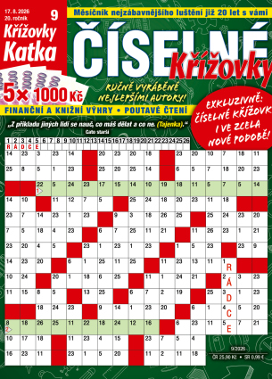 Katka Číselné křížovky 9/2026