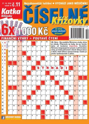Katka Číselné křížovky 11/2016
