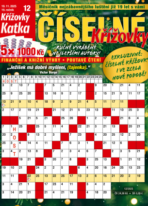 Katka Číselné křížovky 12/2025