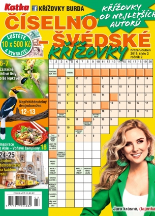 Katka Číselno-Švédské křížovky 2/2019