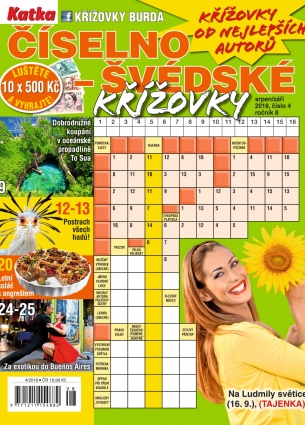 Katka Číselno-Švédské křížovky 4/2018