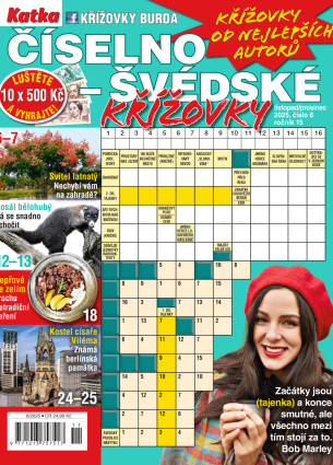 Katka Číselno-Švédské křížovky 6/2025