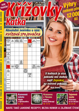 Katka Křížovky 4/2026
