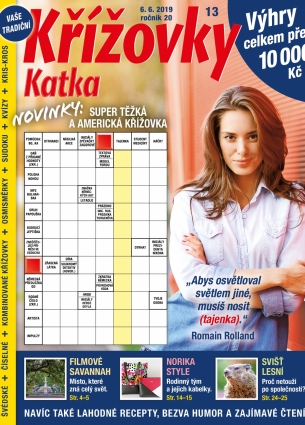 Katka Křížovky 13/2019