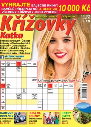 Katka Křížovky 19/2016