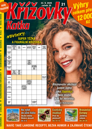 Katka Křížovky 21/2025