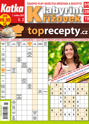 Labyrint křížovek & Top recepty 2/2025