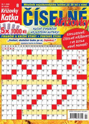 Katka Číselné křížovky 8/2026