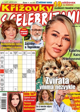 Křížovky s celebritami 1/2019