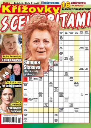 Křížovky s celebritami 1/2021