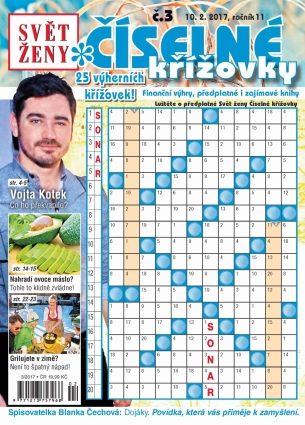 Svět ženy Číselné křížovky 3/2017