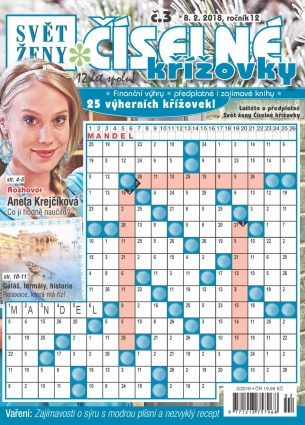 Svět ženy Číselné křížovky 3/2018