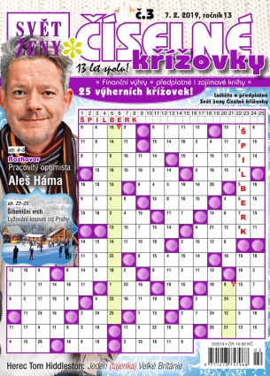 Svět ženy Číselné křížovky 3/2019