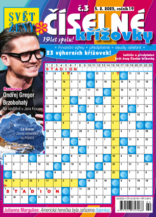 Svět ženy Číselné křížovky 3/2025