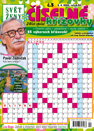Svět ženy Číselné křížovky 5/2026