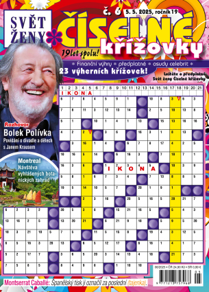 Svět ženy Číselné křížovky 6/2025