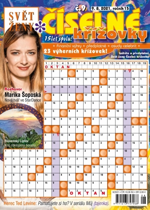 Svět ženy Číselné křížovky 9/2021