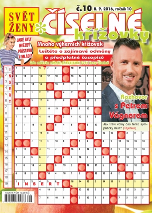 Svět ženy Číselné křížovky 10/2016