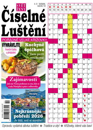 Svět ženy Číselné luštění 3/2026