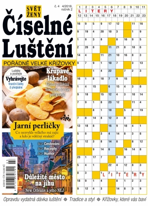 Svět ženy Číselné luštění 4/2018