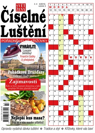 Svět ženy Číselné luštění 4/2019