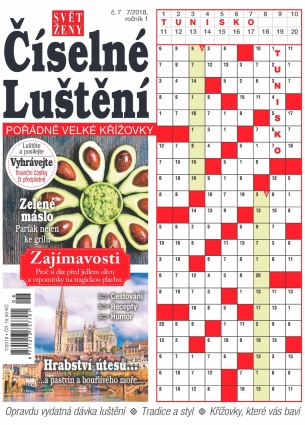 Svět ženy Číselné luštění 7/2018