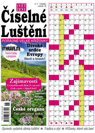 Svět ženy Číselné luštění 7/2026