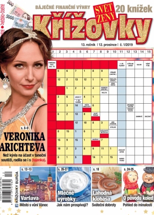 Svět ženy Křížovky 1/2019